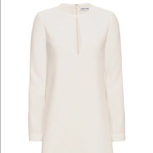 Elizabeth and James white dress